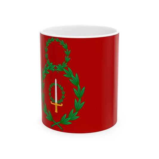 Maritime flag of Batavia red variant (Netherlands) White Coffee Mug 11oz - Go Mug Yourself