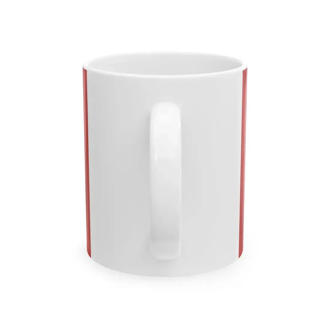 Maritime flag of Batavia red variant (Netherlands) White Coffee Mug - Go Mug Yourself