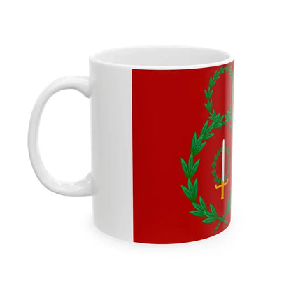Maritime flag of Batavia red variant (Netherlands) White Coffee Mug - Go Mug Yourself