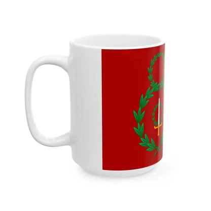 Maritime flag of Batavia red variant (Netherlands) White Coffee Mug - Go Mug Yourself