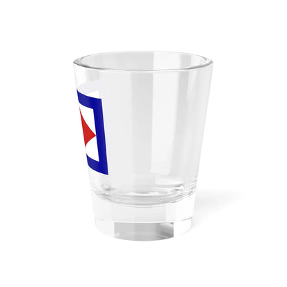 Maritime flag of the Republic of Lucca 1803-1805 (Italy) Shot Glass 1.5oz - Go Mug Yourself