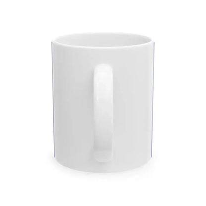 Maritime flag of the Republic of Lucca 1803-1805 (Italy) White Coffee Mug - Go Mug Yourself