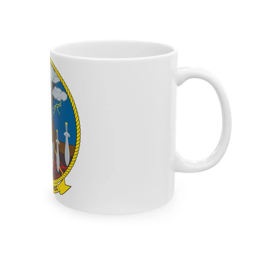 Maritime Operations Center C6F (U.S. Navy) White Coffee Mug-Go Mug Yourself