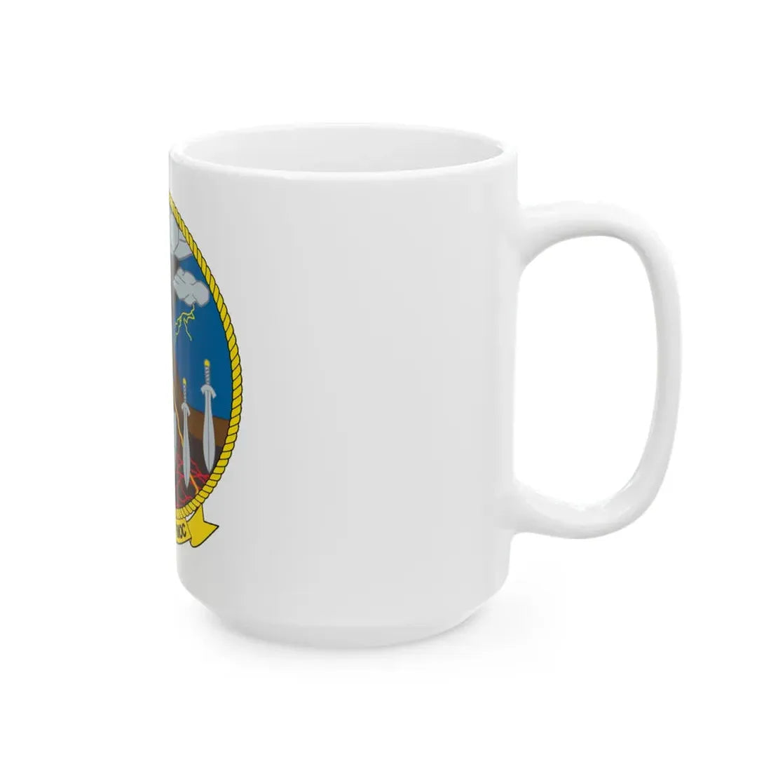 Maritime Operations Center C6F (U.S. Navy) White Coffee Mug - Go Mug Yourself