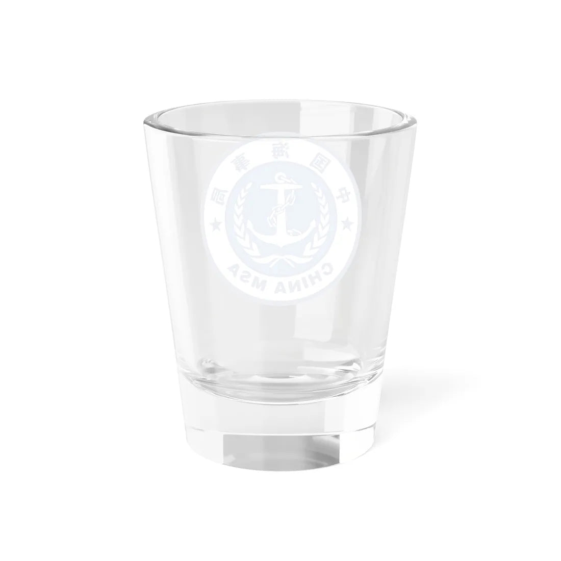Maritime Safety Administration MSA of the P.R.China badge (China) (Coat of Arms) Shot Glass 1.5oz - Go Mug Yourself