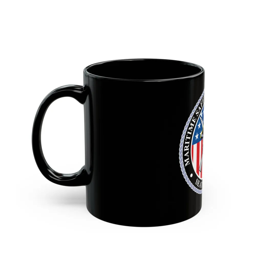 Maritime Safety & Security Team Seattle MSST (U.S. Coast Guard) Black Coffee Mug-Go Mug Yourself