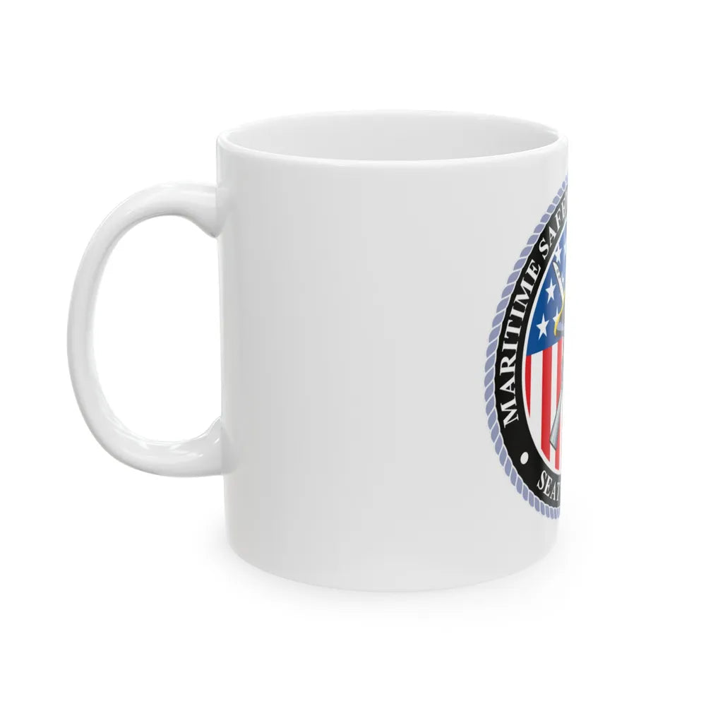 Maritime Safety & Security Team Seattle MSST (U.S. Coast Guard) White Coffee Mug-Go Mug Yourself