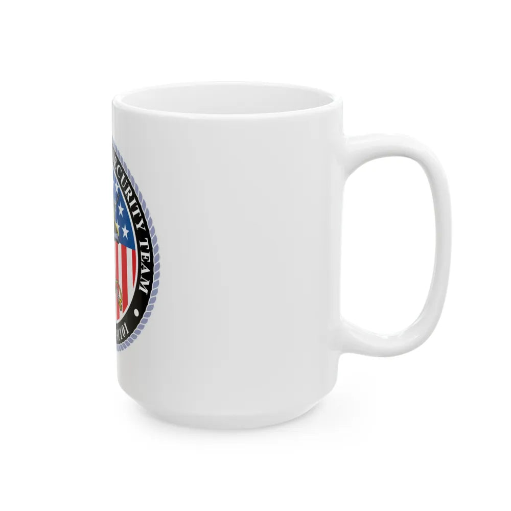 Maritime Safety & Security Team Seattle MSST (U.S. Coast Guard) White Coffee Mug-Go Mug Yourself