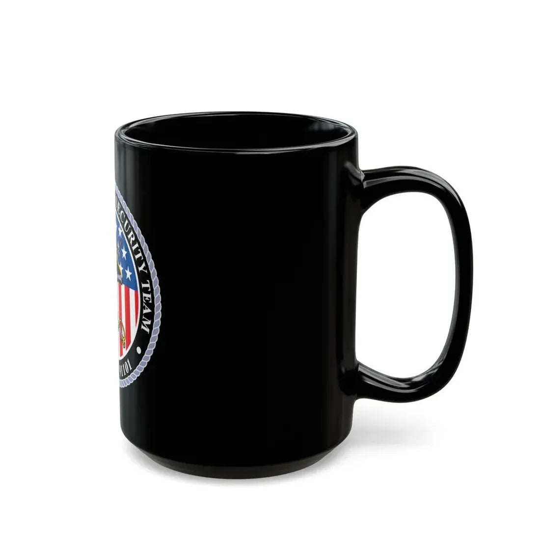 Maritime Safety & Security Team Seattle MSST (U.S. Coast Guard) Black Coffee Mug - Go Mug Yourself