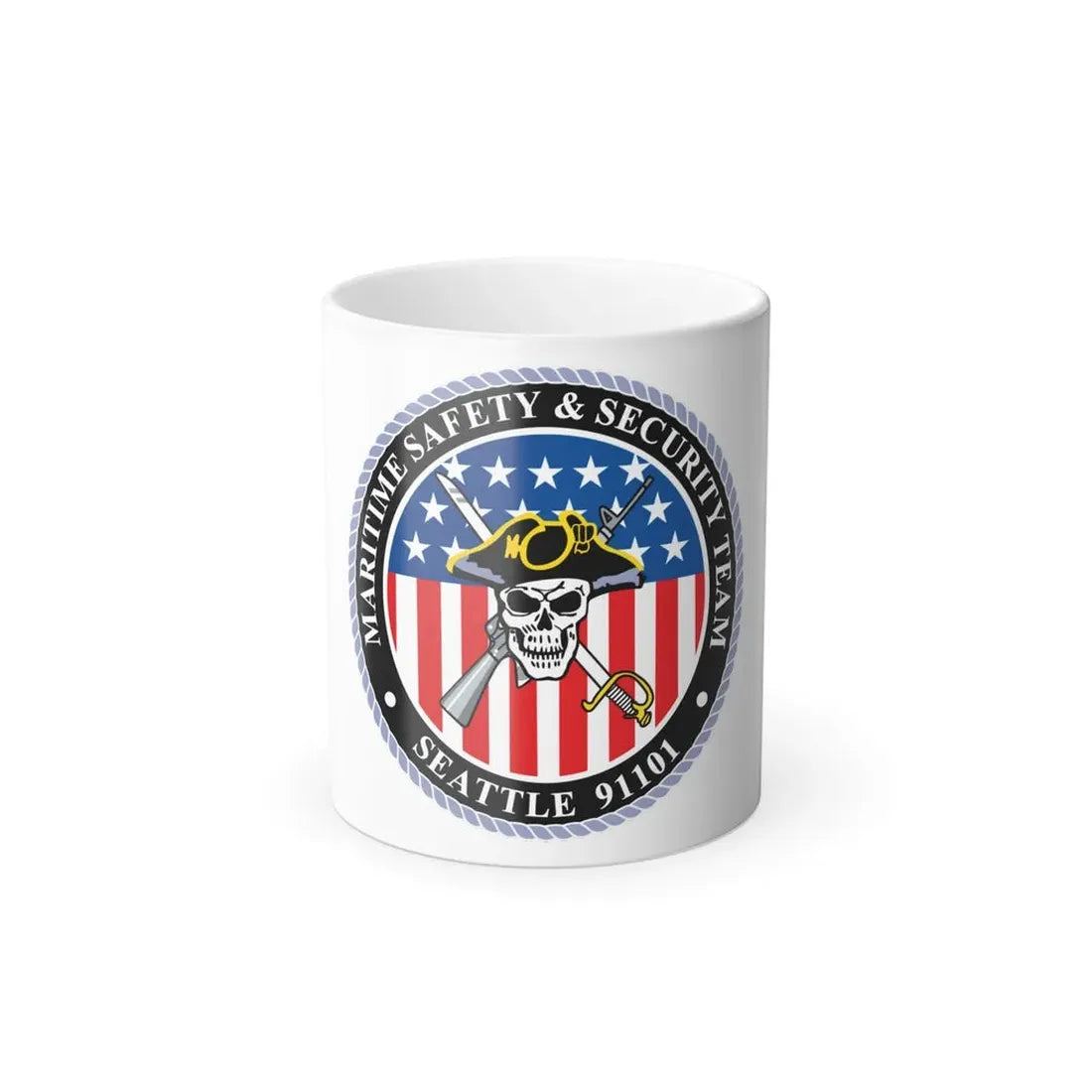 Maritime Safety & Security Team Seattle MSST (U.S. Coast Guard) Color Changing Coffee Mug 11oz - Go Mug Yourself