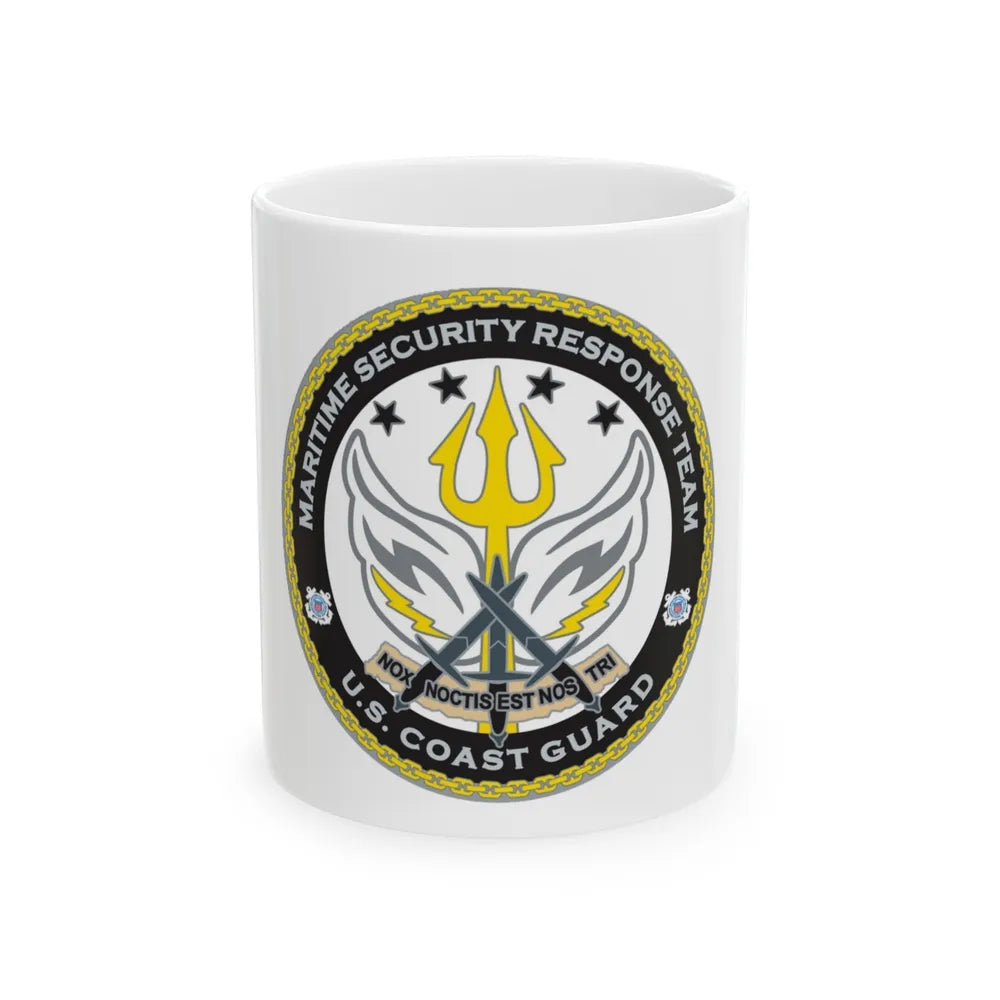 Maritime Security Response Team (U.S. Coast Guard) White Coffee Mug-11oz-Go Mug Yourself