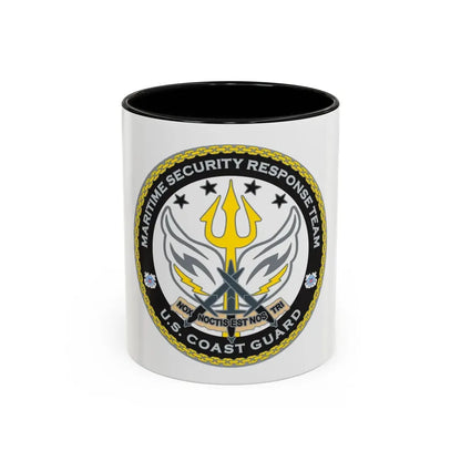 Maritime Security Response Team (U.S. Coast Guard) Accent Coffee Mug 11oz Black - Go Mug Yourself