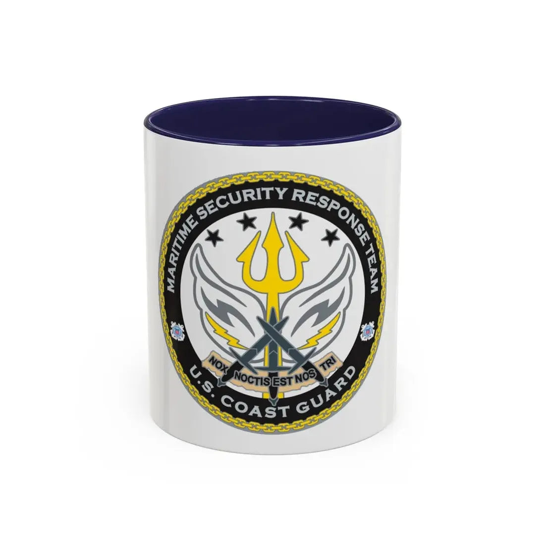 Maritime Security Response Team (U.S. Coast Guard) Accent Coffee Mug 11oz Navy - Go Mug Yourself