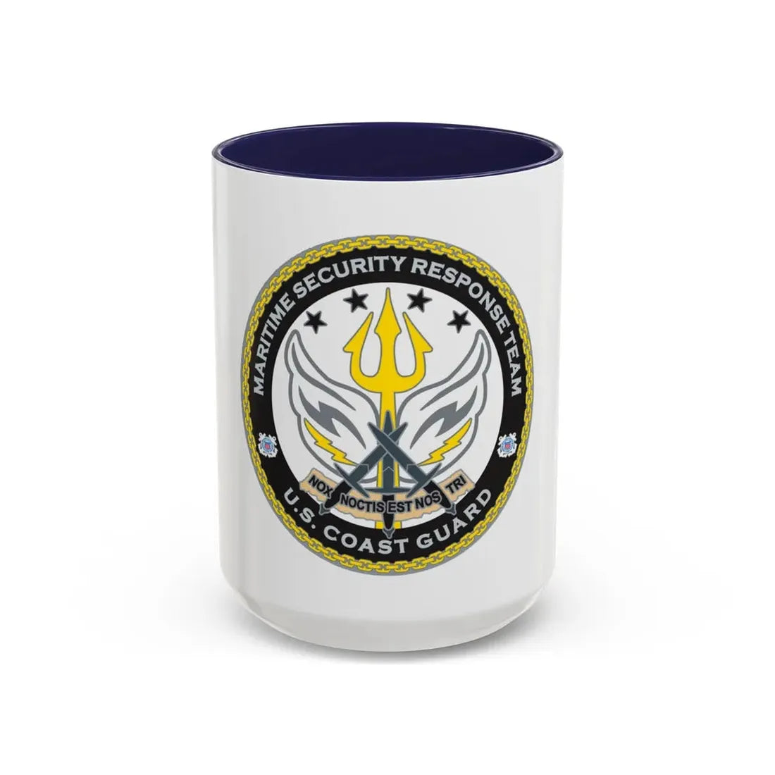 Maritime Security Response Team (U.S. Coast Guard) Accent Coffee Mug 15oz Navy - Go Mug Yourself