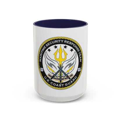 Maritime Security Response Team (U.S. Coast Guard) Accent Coffee Mug 15oz Navy - Go Mug Yourself