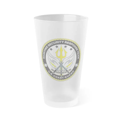 Maritime Security Response Team (U.S. Coast Guard) Frosted Pint Glass 16oz Default Title - Go Mug Yourself