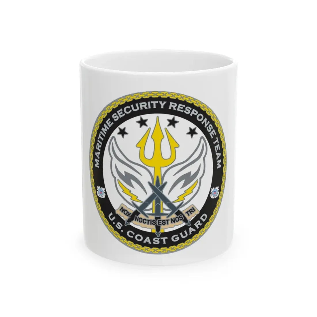 Maritime Security Response Team (U.S. Coast Guard) White Coffee Mug 11oz - Go Mug Yourself