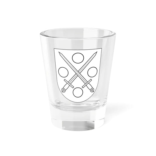 Mark härad vapen (Sweden) (Coat of Arms) Shot Glass 1.5oz 1.5oz - Go Mug Yourself