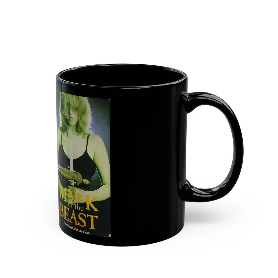 MARK OF THE BEAST (VHS COVER) - Black Coffee Mug - Go Mug Yourself