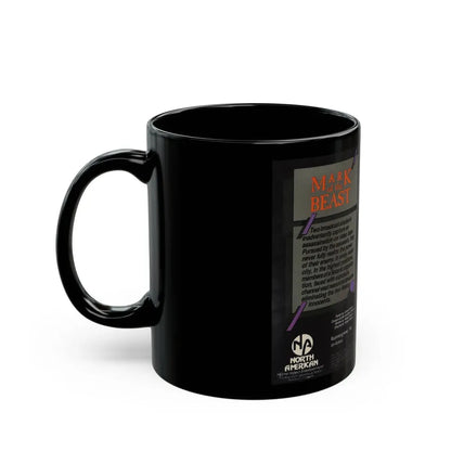 MARK OF THE BEAST (VHS COVER) - Black Coffee Mug - Go Mug Yourself
