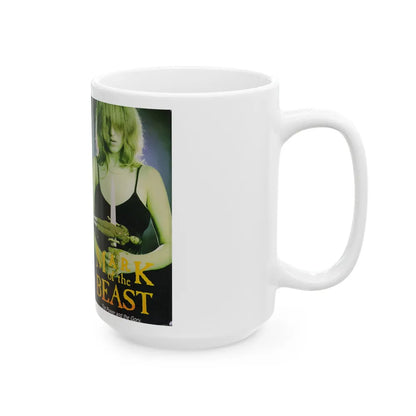 MARK OF THE BEAST (VHS COVER) - White Coffee Mug-Go Mug Yourself