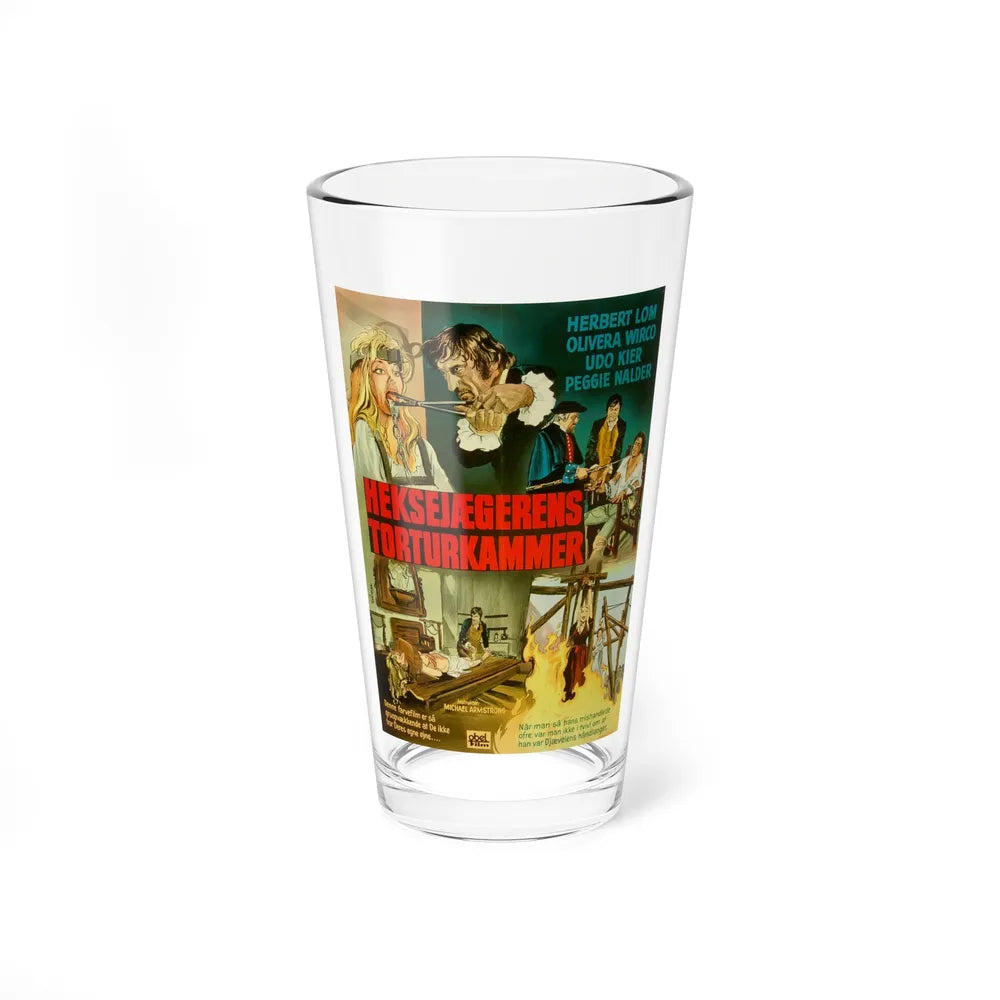 MARK OF THE DEVIL (DANISH) 1970 Movie Poster - Pint Glass 16oz-16oz-Go Mug Yourself