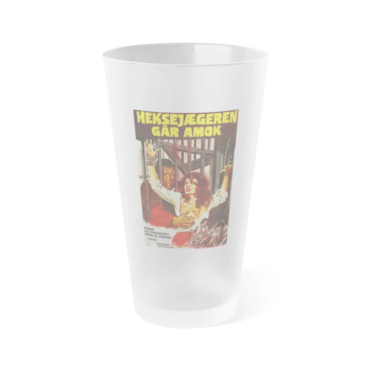 MARK OF THE DEVIL (DANISH 2) 1970 Movie Poster - Frosted Pint Glass 16oz-16oz-Frosted-Go Mug Yourself