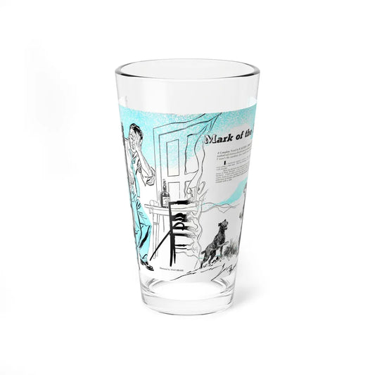 Mark of the East, Bluebook, March 1953 (Magazine Illustration) Pint Glass 16oz-16oz-Go Mug Yourself