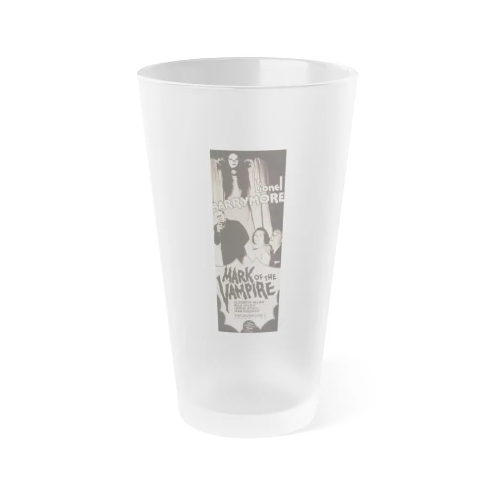 MARK OF THE VAMPIRE (3) 1935 Movie Poster - Frosted Pint Glass 16oz-16oz-Frosted-Go Mug Yourself