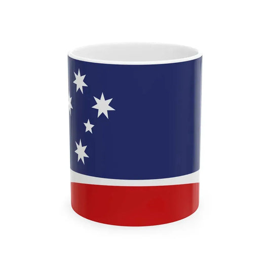 Mark Tuckers Proposal 1993 Australian Flag Proposal (Australia) White Coffee Mug 11oz - Go Mug Yourself