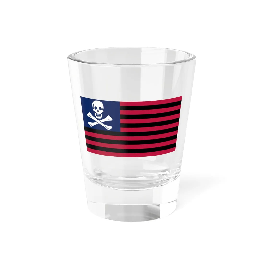 Mark Twains proposed flag for the American-controlled Philippines 1901 (United States) Shot Glass 1.5oz 1.5oz - Go Mug Yourself