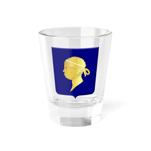Marken wapen HRVA (Netherlands) (Coat of Arms) Shot Glass 1.5oz 1.5oz - Go Mug Yourself