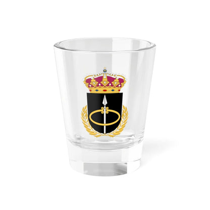 Markstridsskolan vapen (Sweden) (Coat of Arms) Shot Glass 1.5oz - Go Mug Yourself