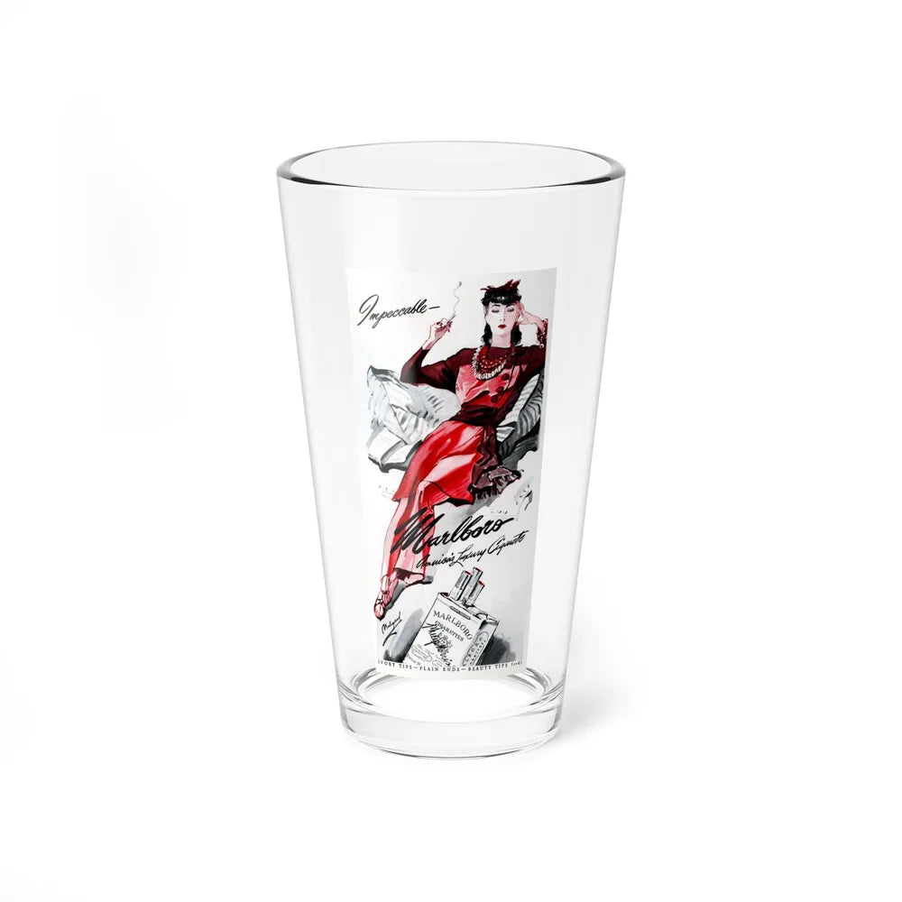 Marlboro advertisement (2), 1942 (Magazine Illustration) Pint Glass 16oz-16oz-Go Mug Yourself