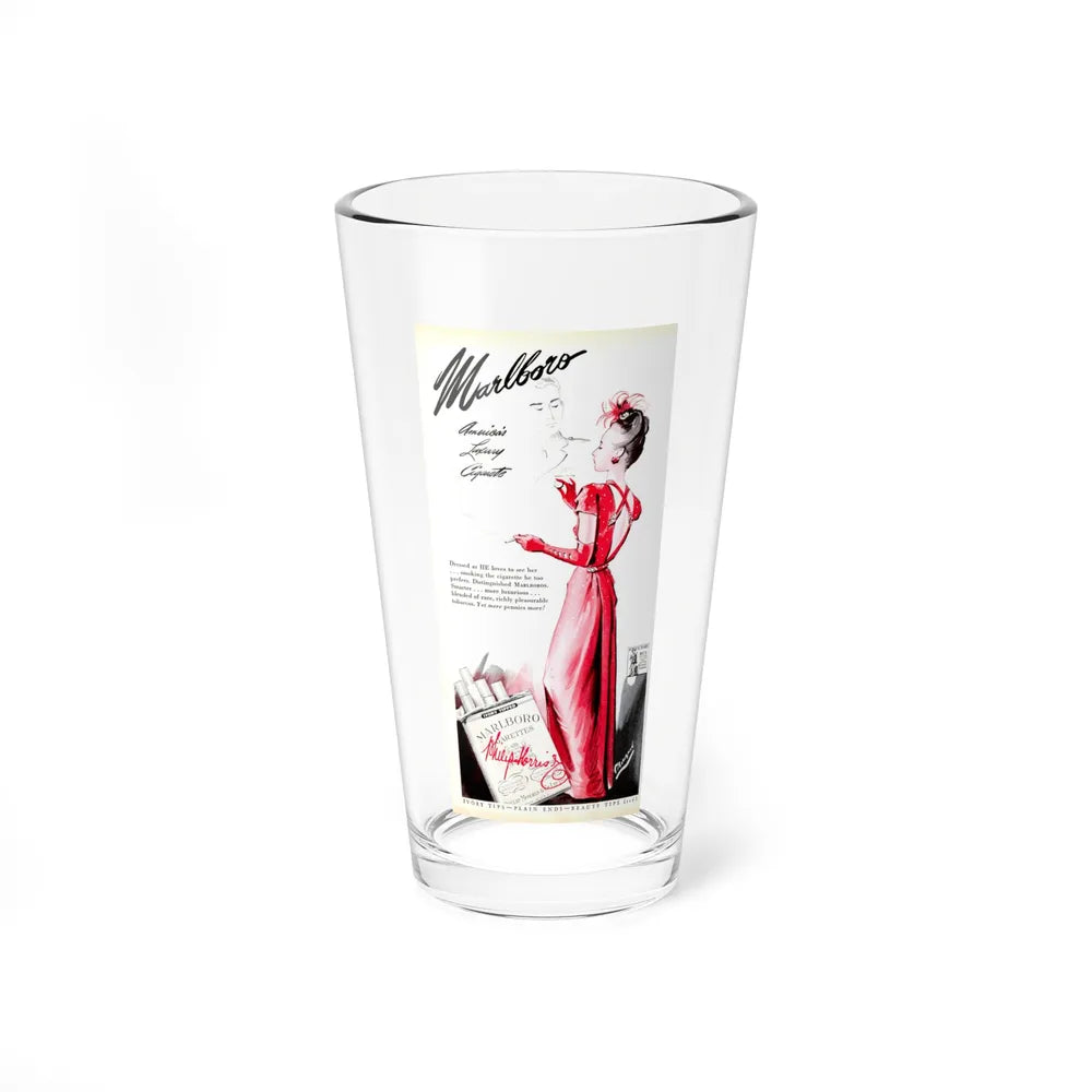 Marlboro advertisement (4), 1943 (Magazine Illustration) Pint Glass 16oz-16oz-Go Mug Yourself