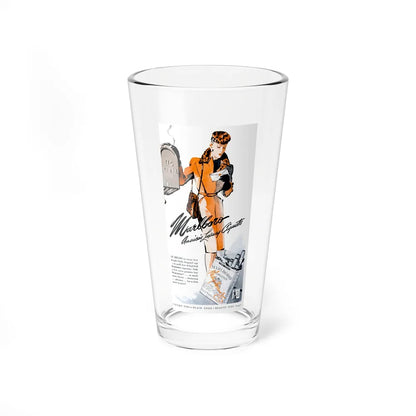 Marlboro advertisement (5), 1943 (Magazine Illustration) Pint Glass 16oz-16oz-Go Mug Yourself