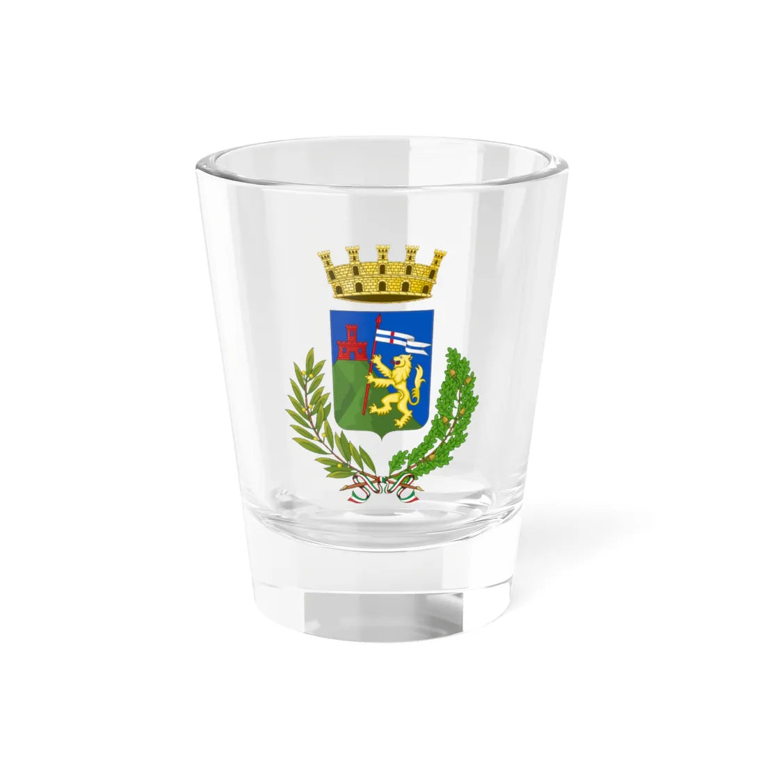 Marostica-Stemma (Italy) (Coat of Arms) Shot Glass 1.5oz 1.5oz - Go Mug Yourself