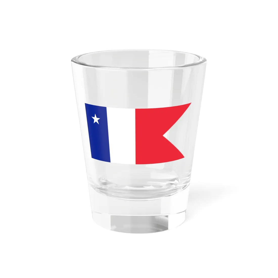 Marque-capitaine-de-vaisseau-chef-division (France) Shot Glass 1.5oz 1.5oz - Go Mug Yourself