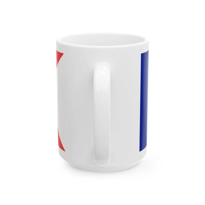 Marque-capitaine-de-vaisseau (France) White Coffee Mug - Go Mug Yourself