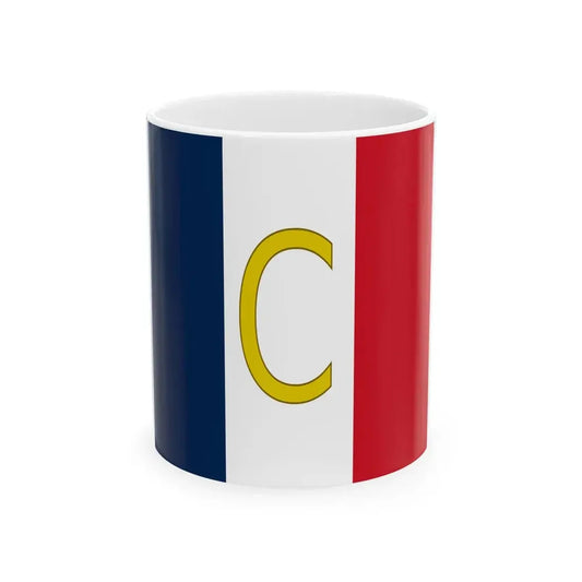 MarqueCarnot (Belgium) White Coffee Mug 11oz - Go Mug Yourself
