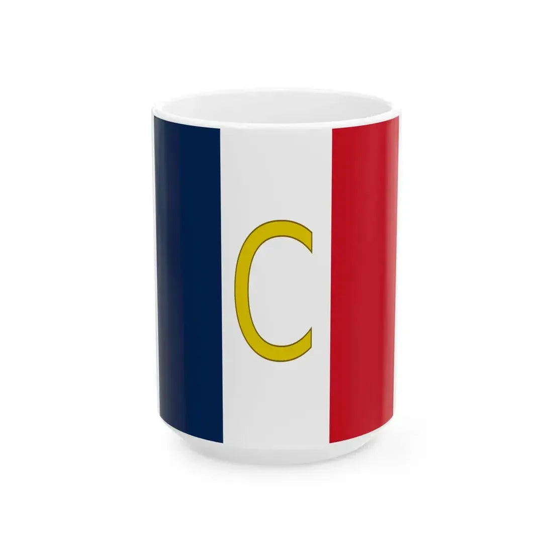 MarqueCarnot (Belgium) White Coffee Mug 15oz - Go Mug Yourself