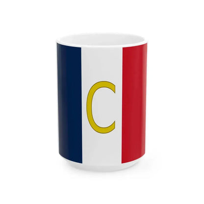 MarqueCarnot (Belgium) White Coffee Mug 15oz - Go Mug Yourself