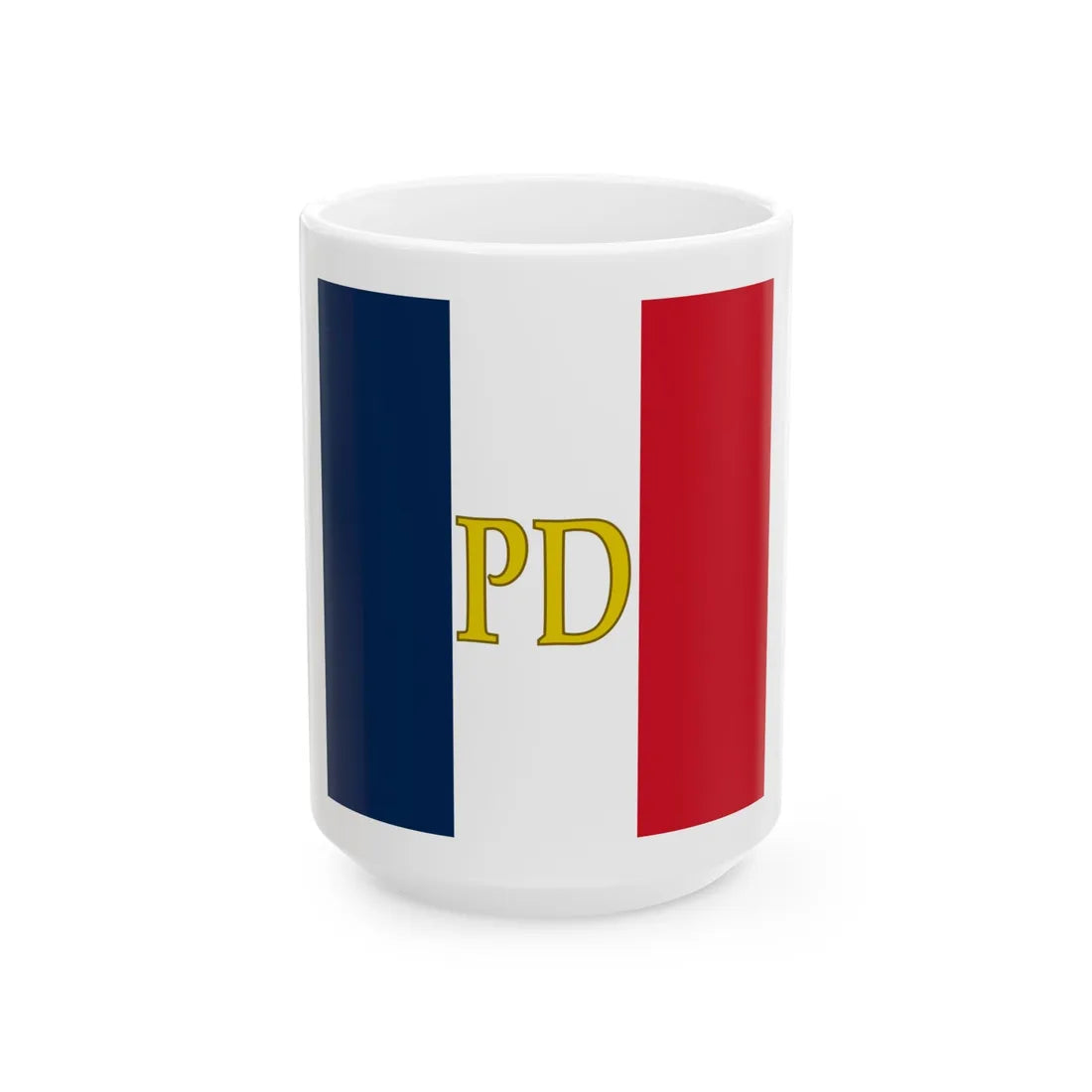 MarqueDeschanel (Belgium) White Coffee Mug 15oz - Go Mug Yourself