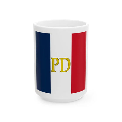 MarqueDeschanel (Belgium) White Coffee Mug 15oz - Go Mug Yourself