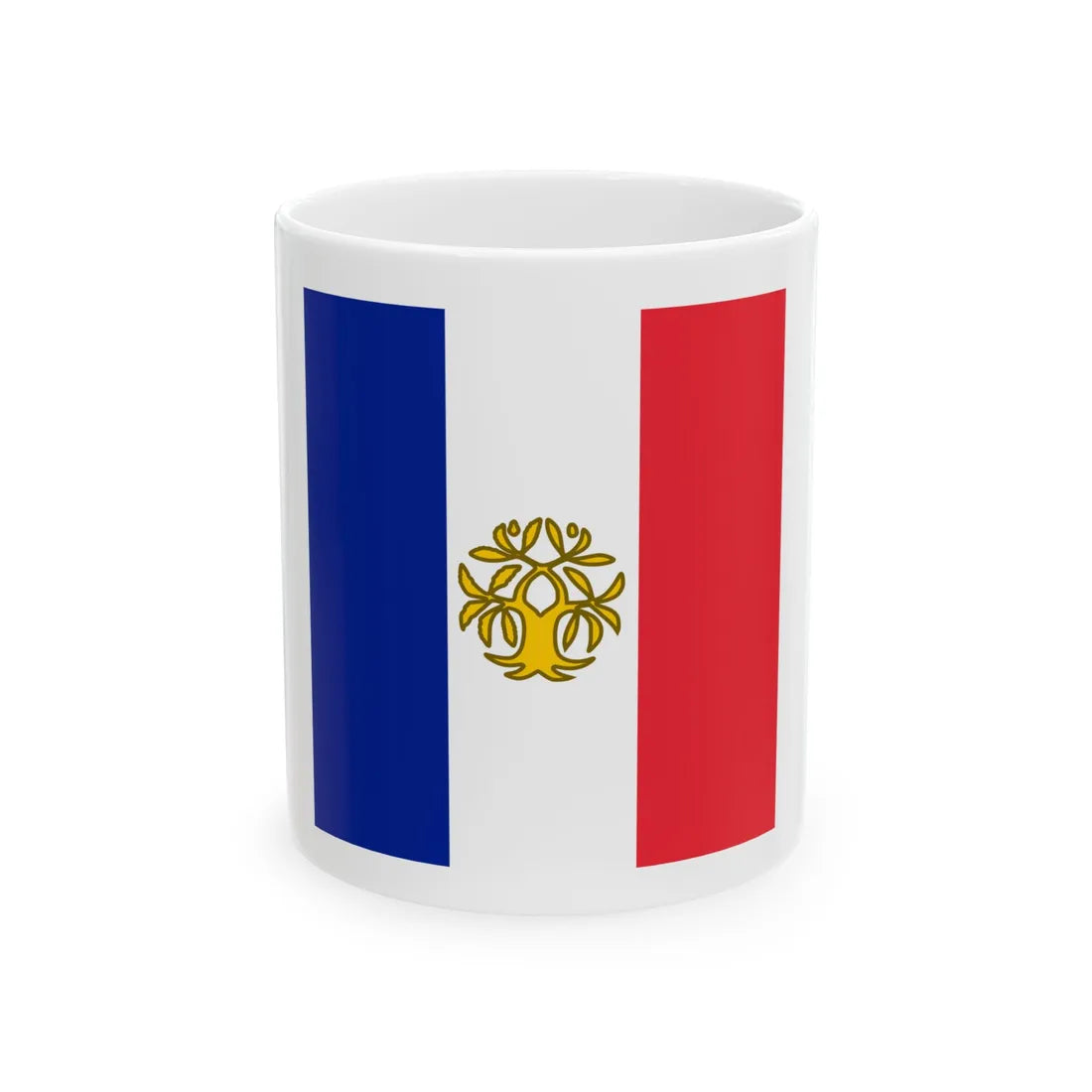 MarqueMitterrand1982 (Belgium) White Coffee Mug 11oz - Go Mug Yourself