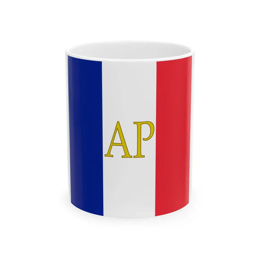 MarquePoher (Belgium) White Coffee Mug 11oz - Go Mug Yourself