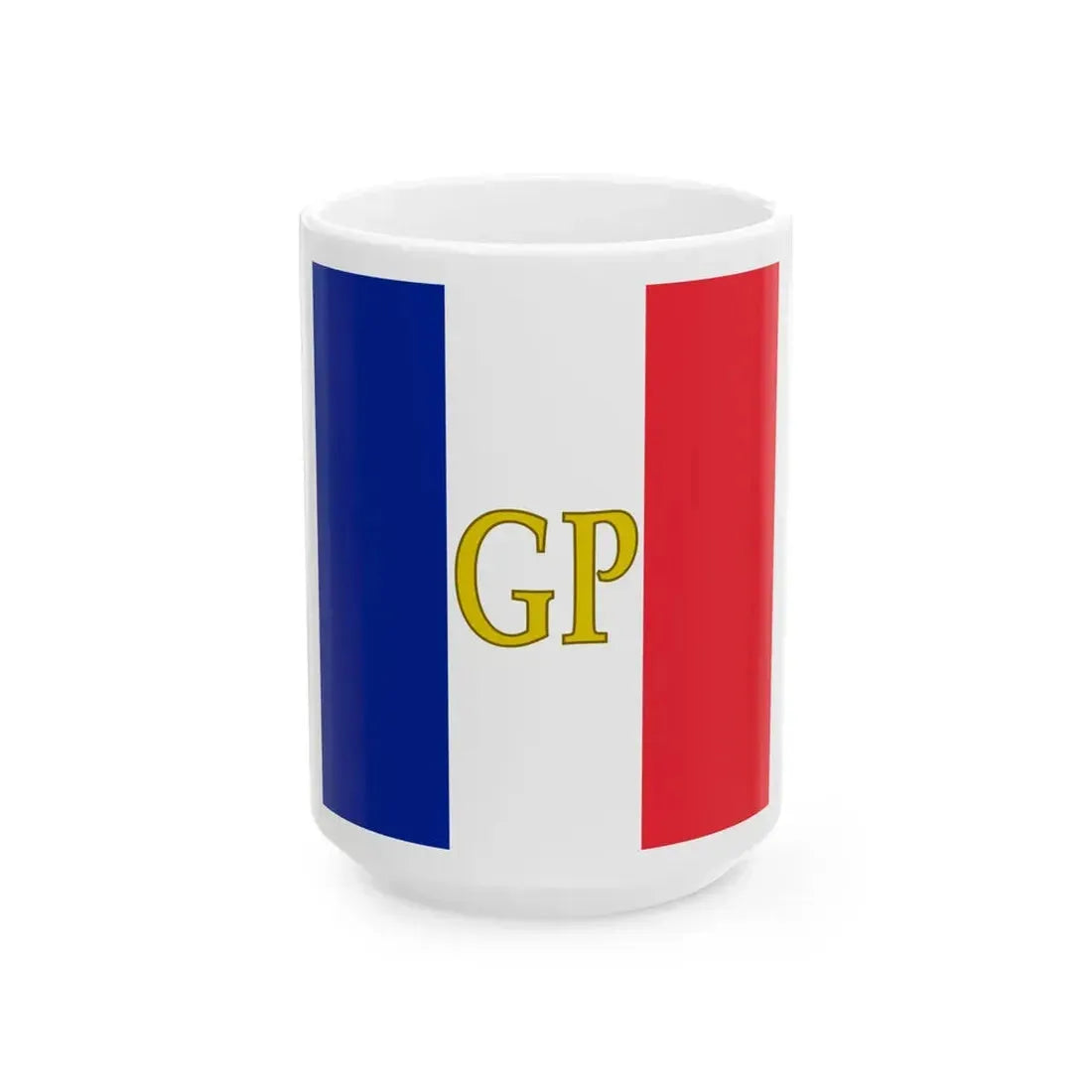 MarquePompidou (Belgium) White Coffee Mug 15oz - Go Mug Yourself
