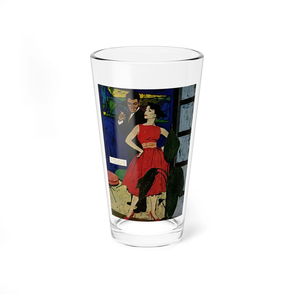 Marriage Bait, The Saturday Evening Post, August 17, 1957 (Magazine Illustration) Pint Glass 16oz-16oz-Go Mug Yourself