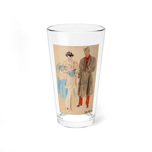 Married, Life Magazine Illustration (c. 1940s) (Magazine Illustration) Pint Glass 16oz 16oz - Go Mug Yourself