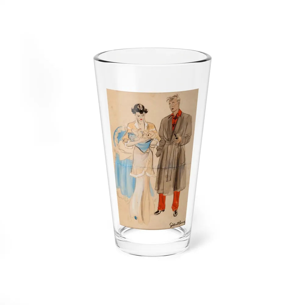 Married, Life Magazine Illustration (c. 1940s) (Magazine Illustration) Pint Glass 16oz-16oz-Go Mug Yourself